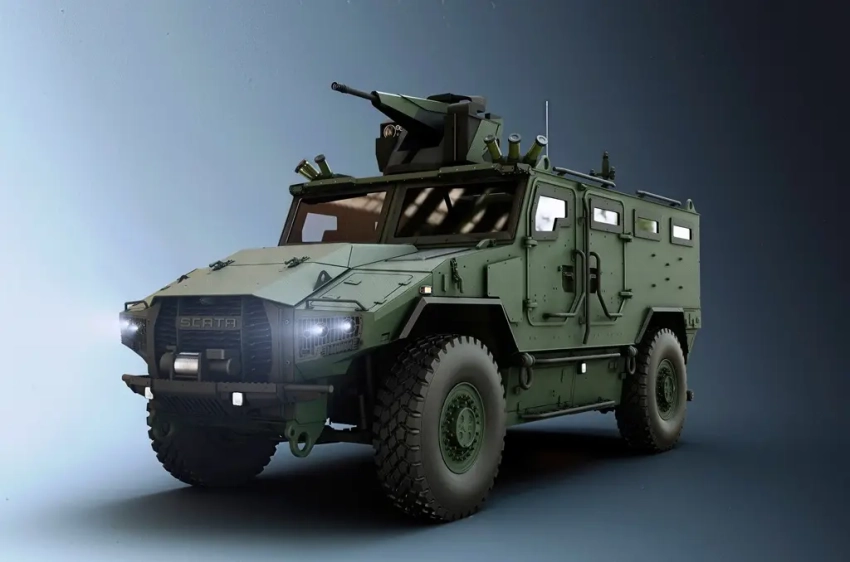 Первый броневик Mk1 от финская компании SCATA